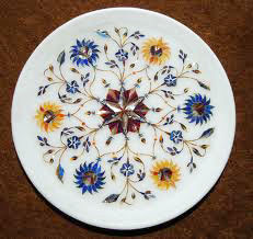 Manufacturers Exporters and Wholesale Suppliers of Marble Round Table Top Agra Uttar Pradesh